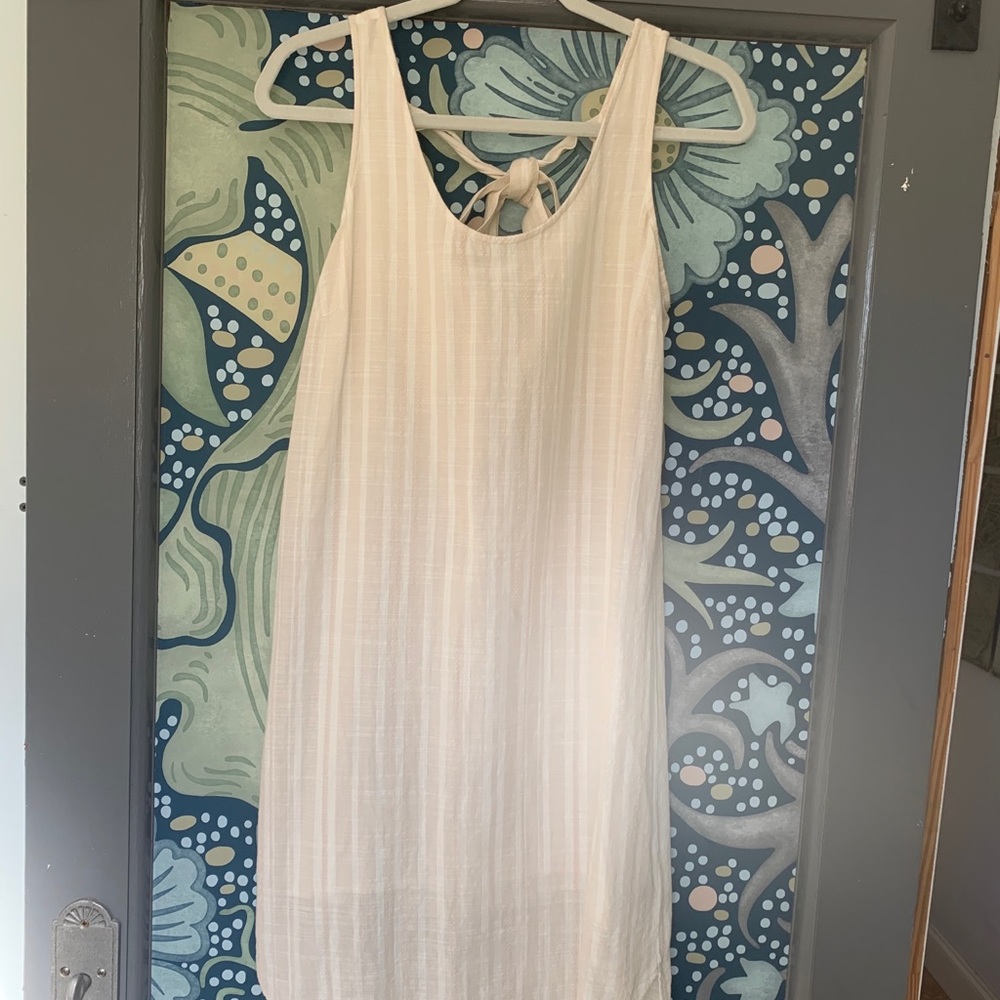 White anthropology dress
